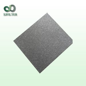 不锈钢纤维烧结毡滤芯的反洗再生特性